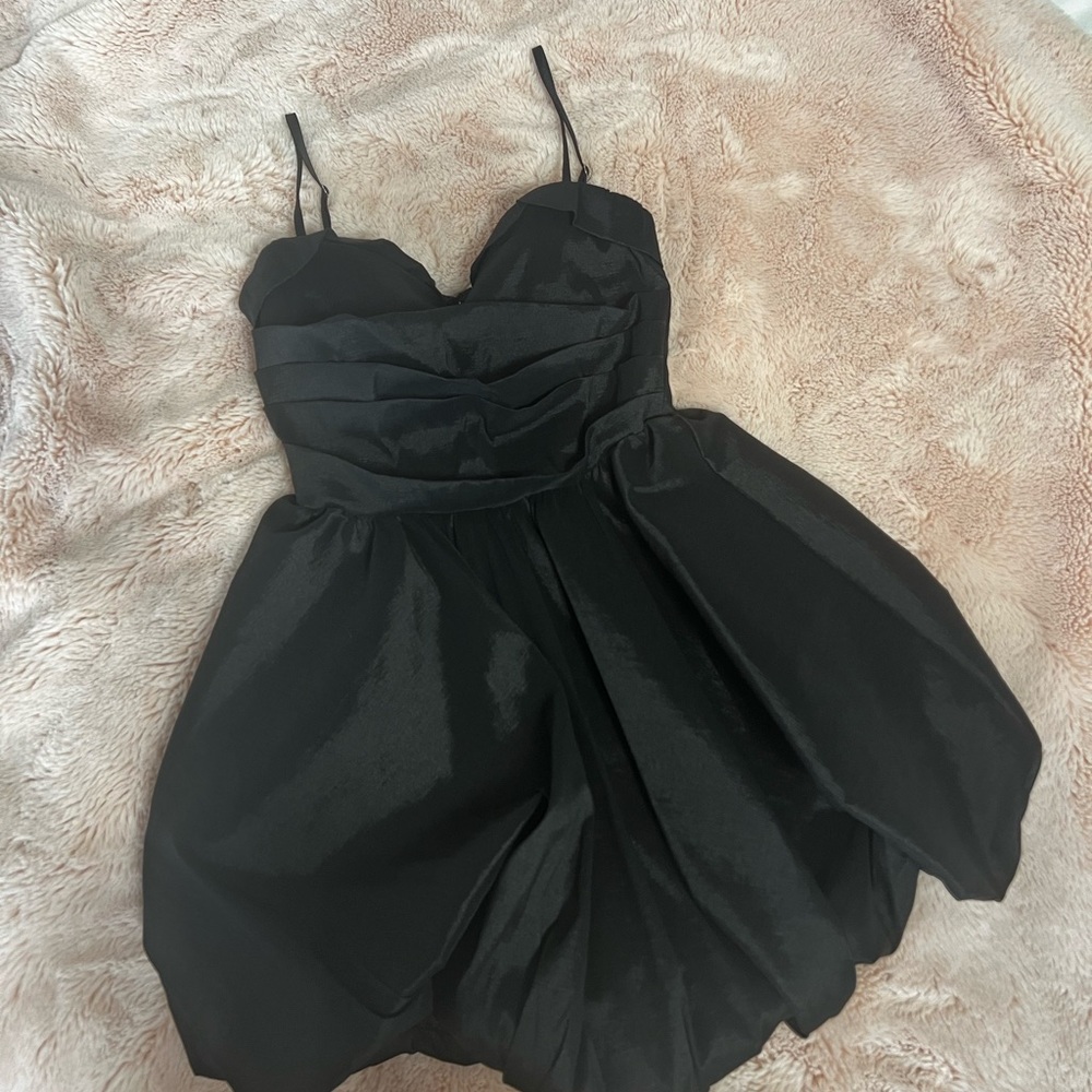 Windsor Black Strapless Dress